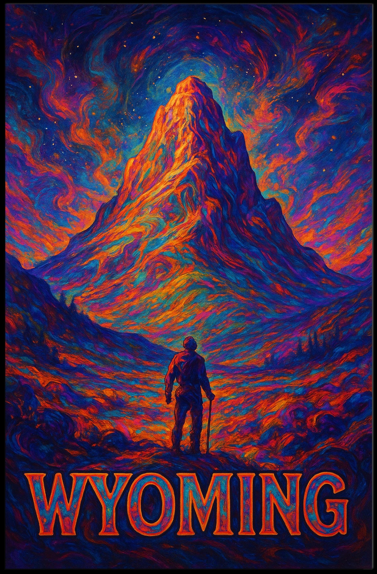 Wyoming Adventure Poster