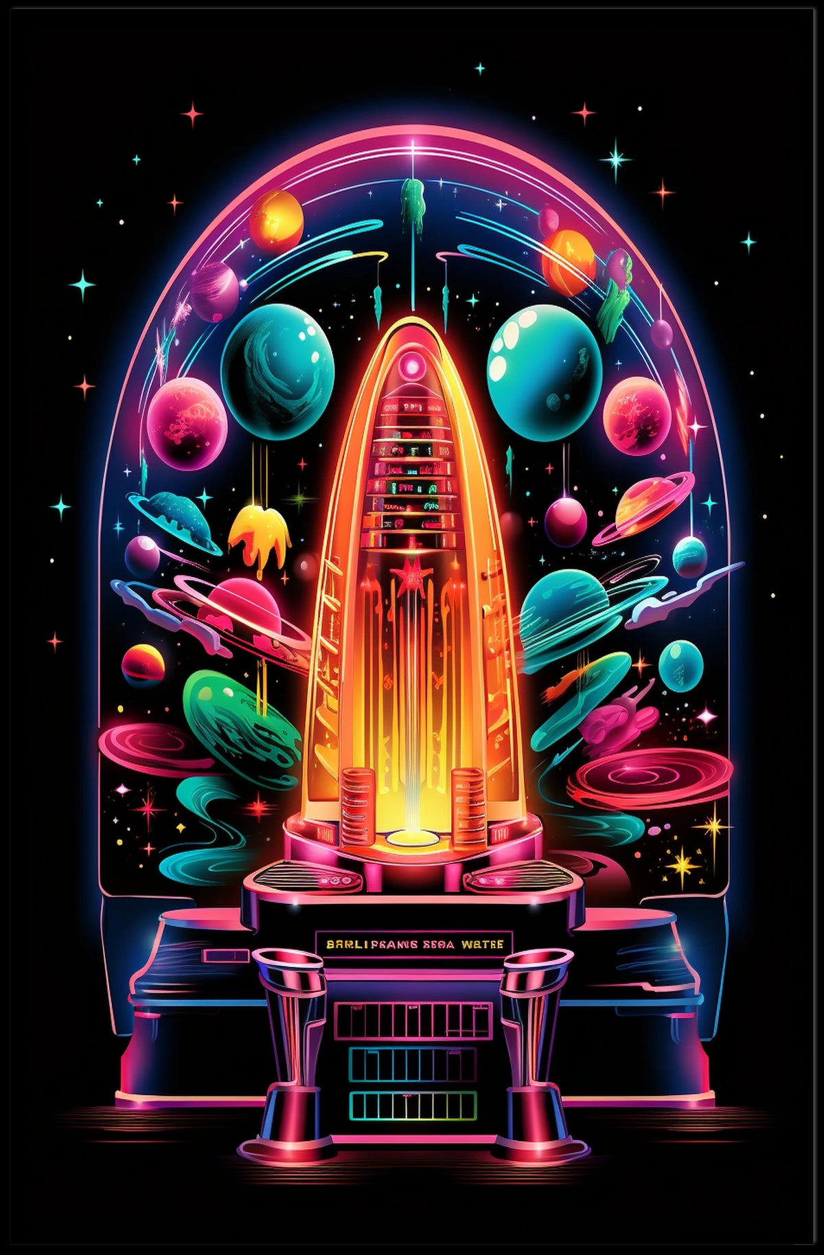 Cosmic Jukebox Adventure Poster