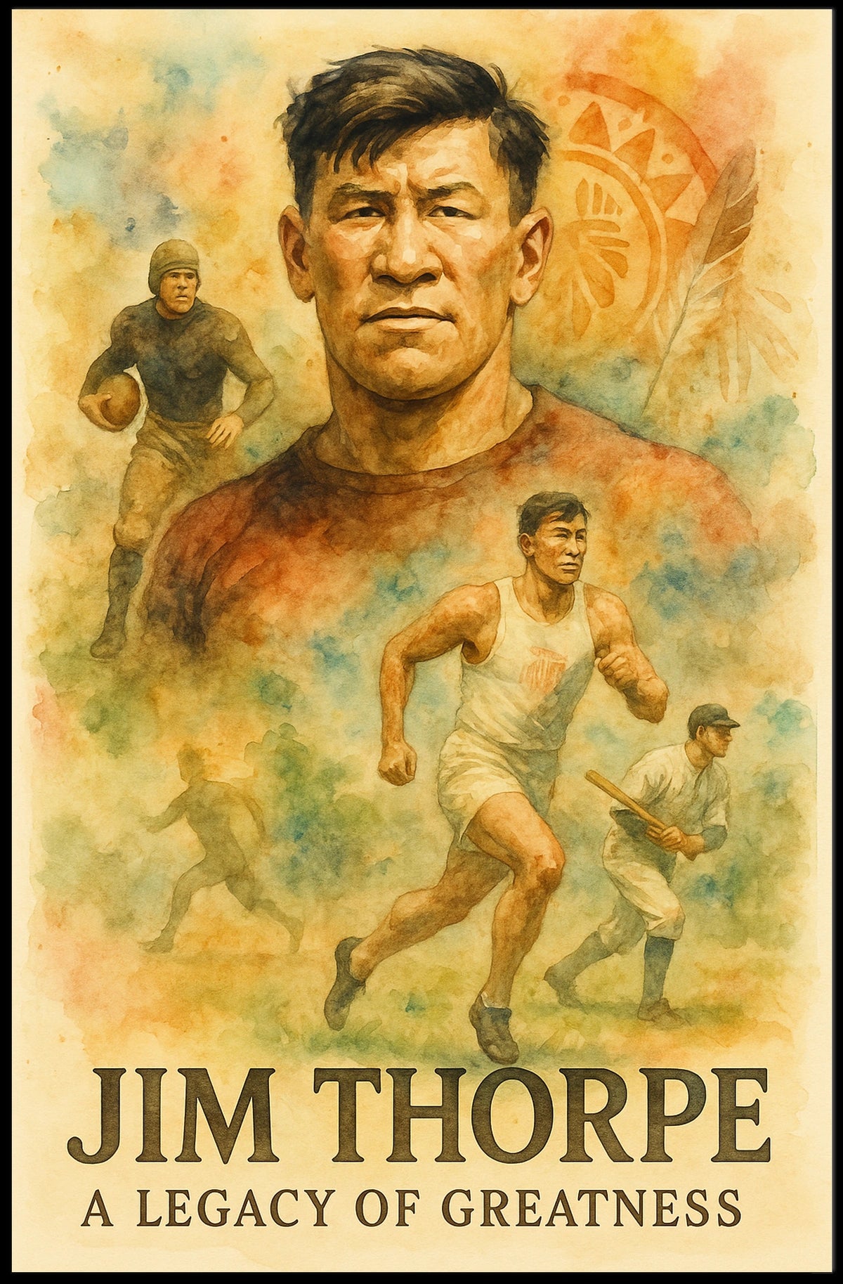 Celebrating Jim Thorpe Poster