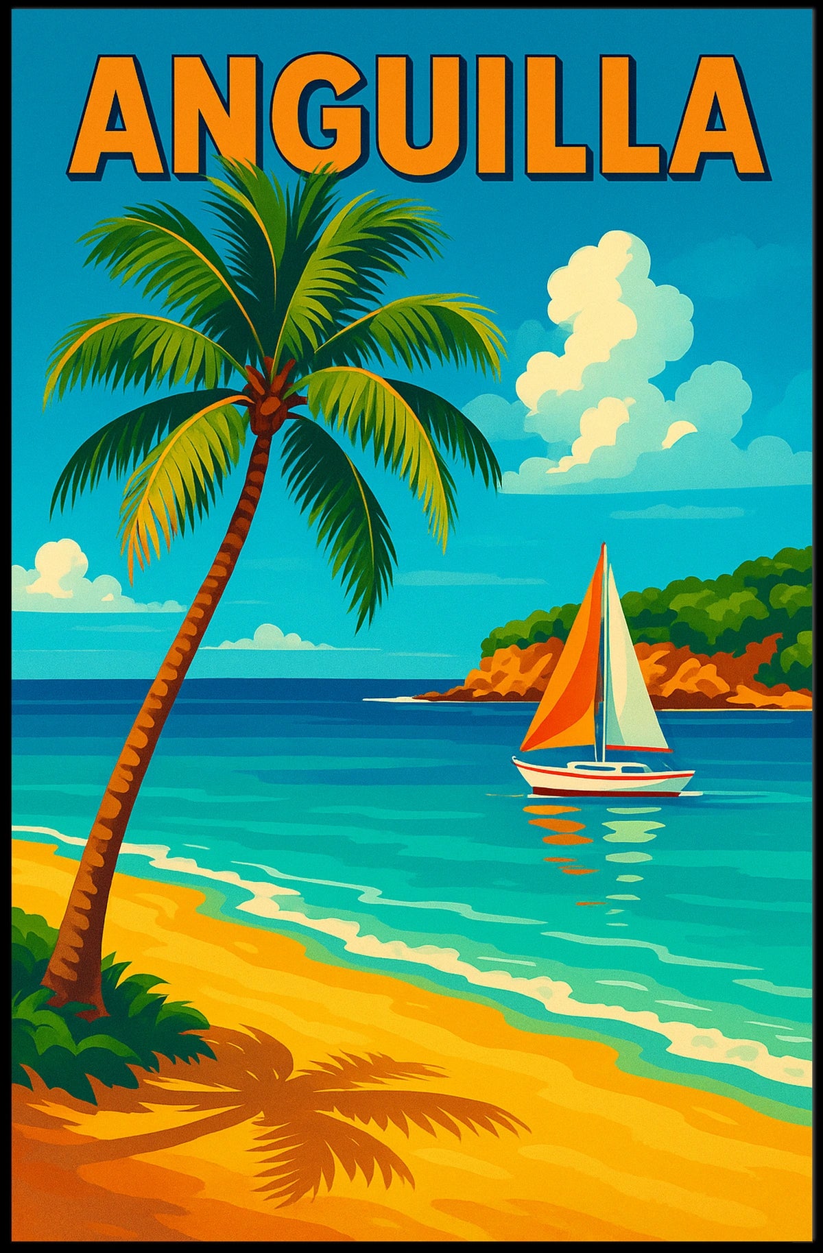 Anguilla Paradise Poster