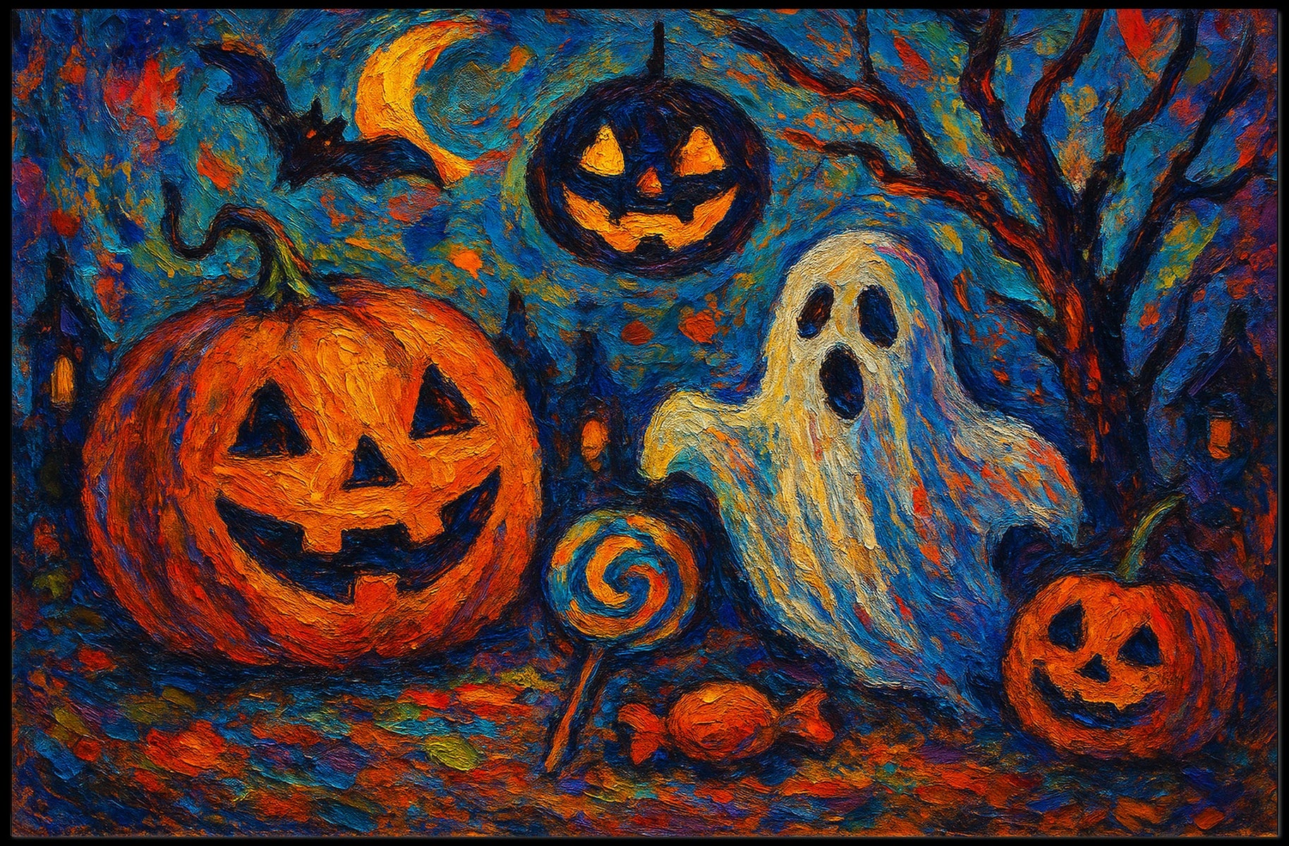 Halloween Night Spectacle Poster