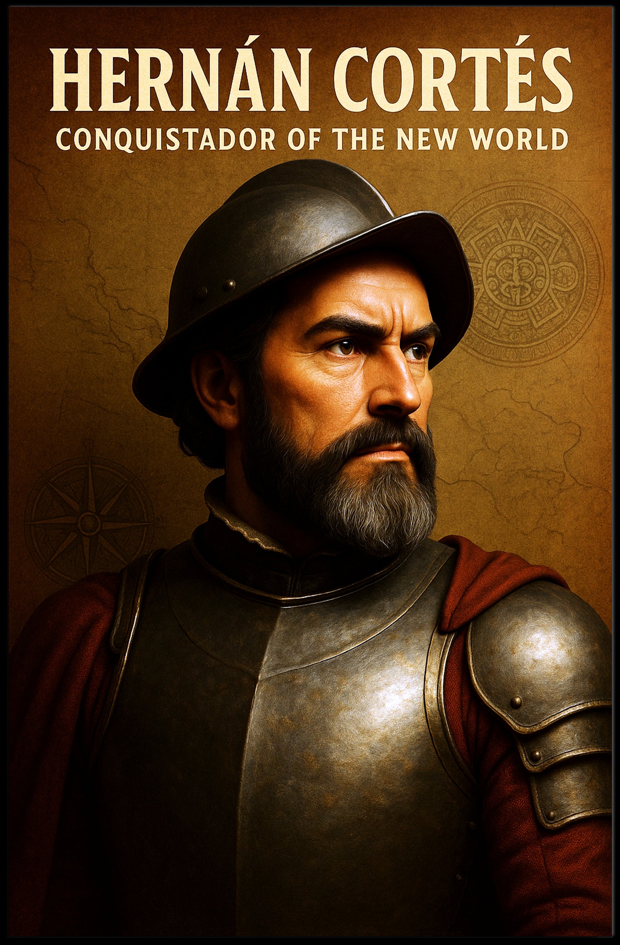 Hernán Cortés Conquistador of the New World Poster PosterGoat