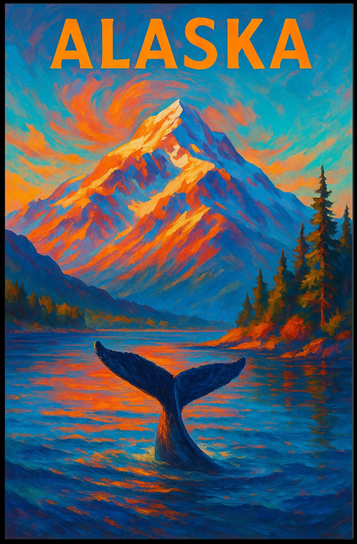 Majestic Alaska Poster