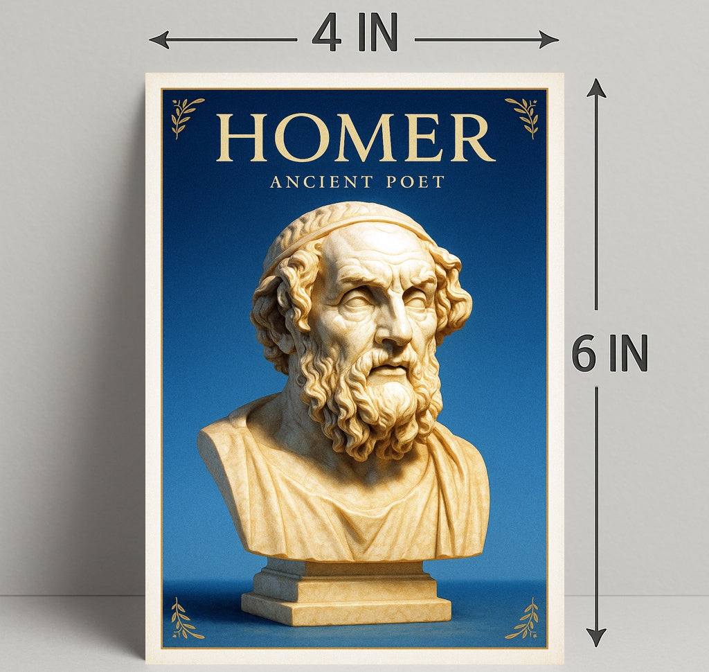 Homer Ancient Poet Poster PosterGoat