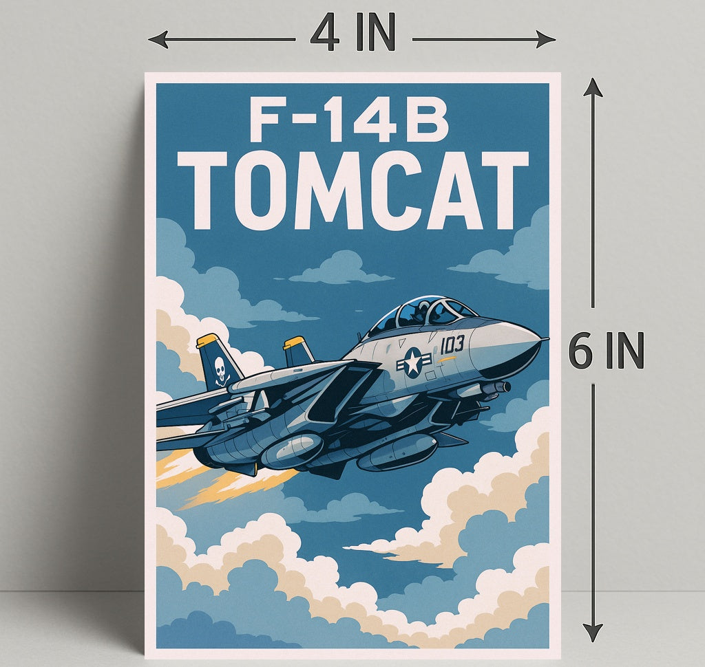 F-14B Tomcat Poster PosterGoat