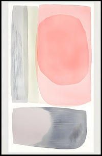 Abstract Shapes Colorful Poster Minimalist Wall Art