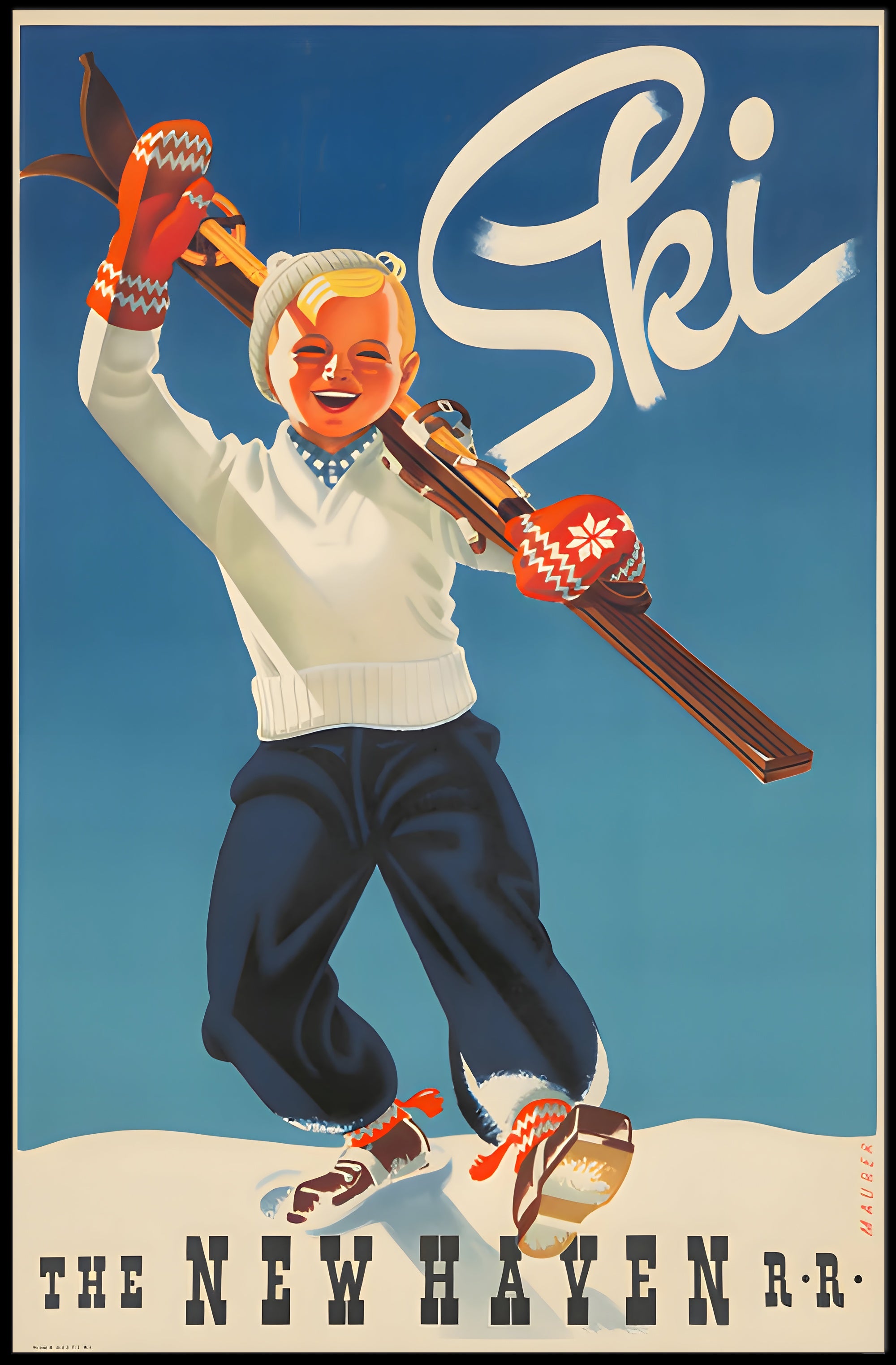 Winter Adventure Promotion Poster PosterGoat