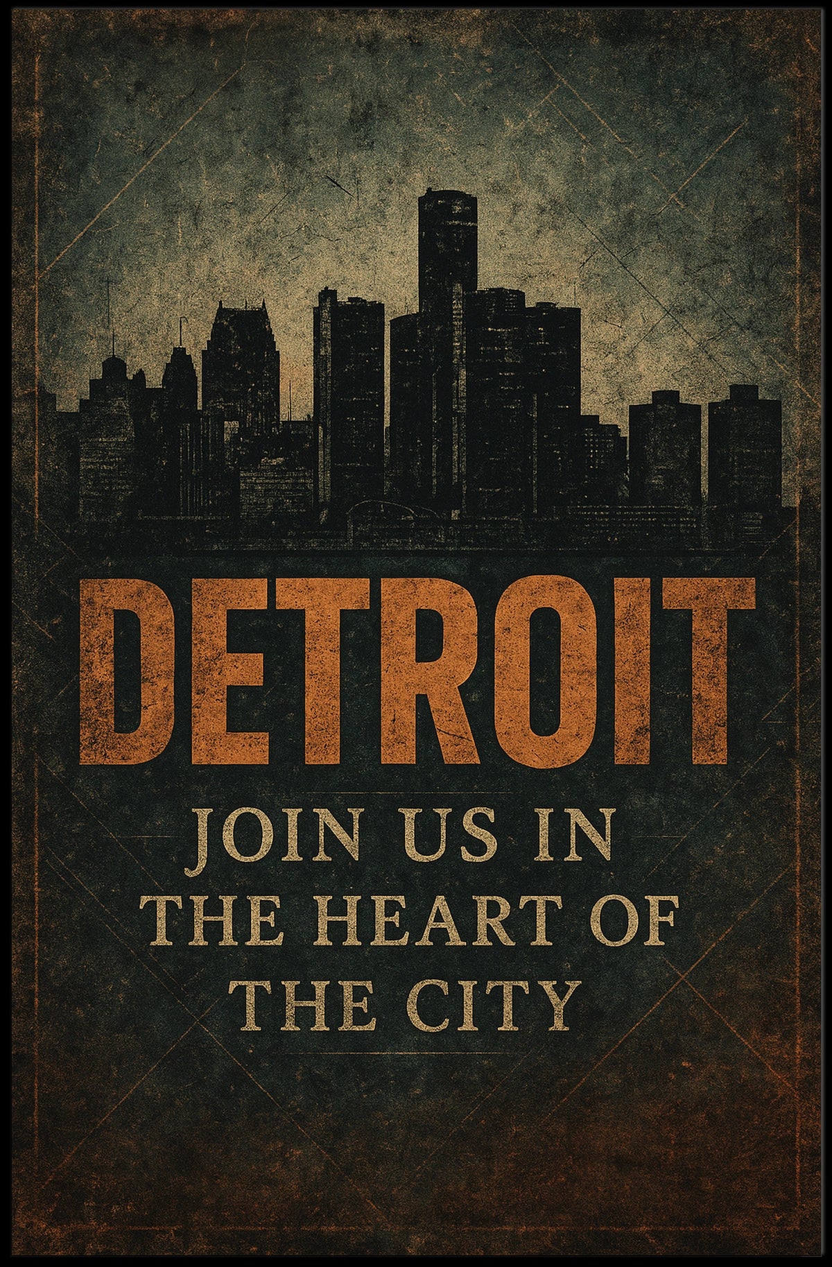 Detroit Join Us In The Heart Of The Poster