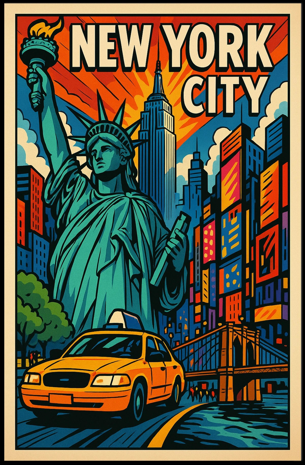 New York City Vibes Poster