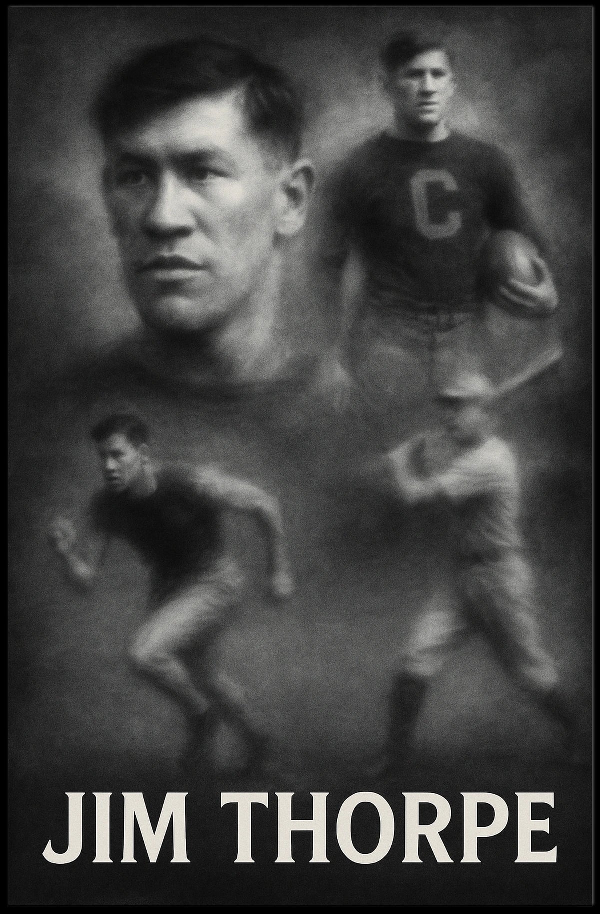 Jim Thorpe Athletic Legend Poster