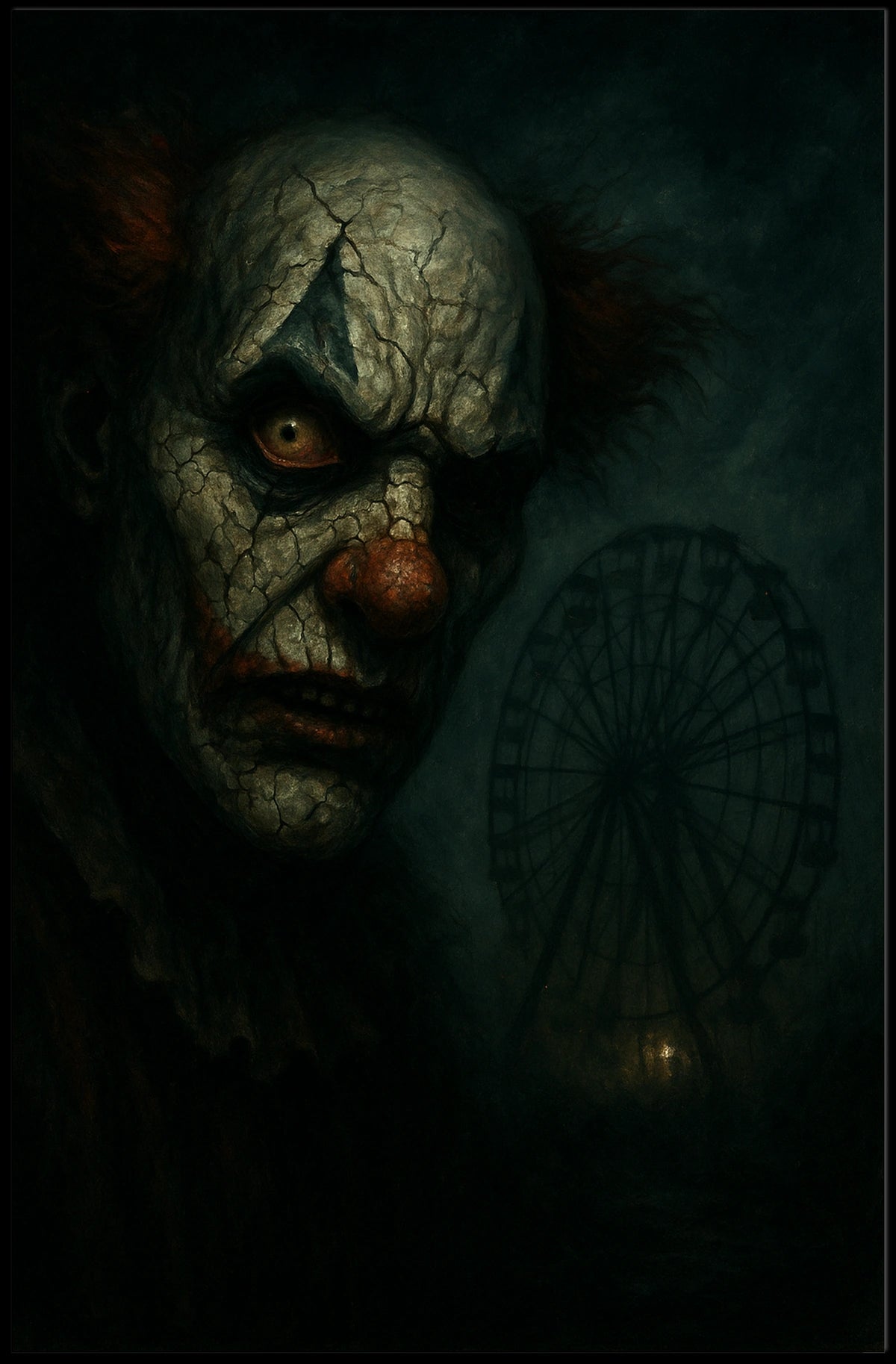 Haunting Carnival Night Poster