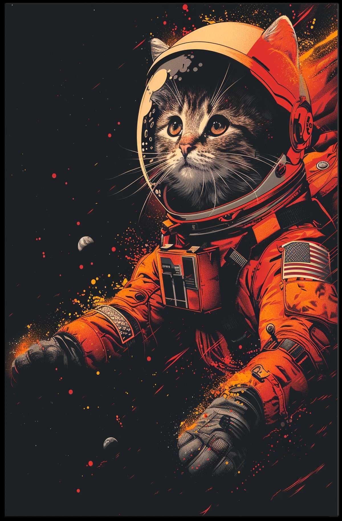 Cosmic Catventure Poster