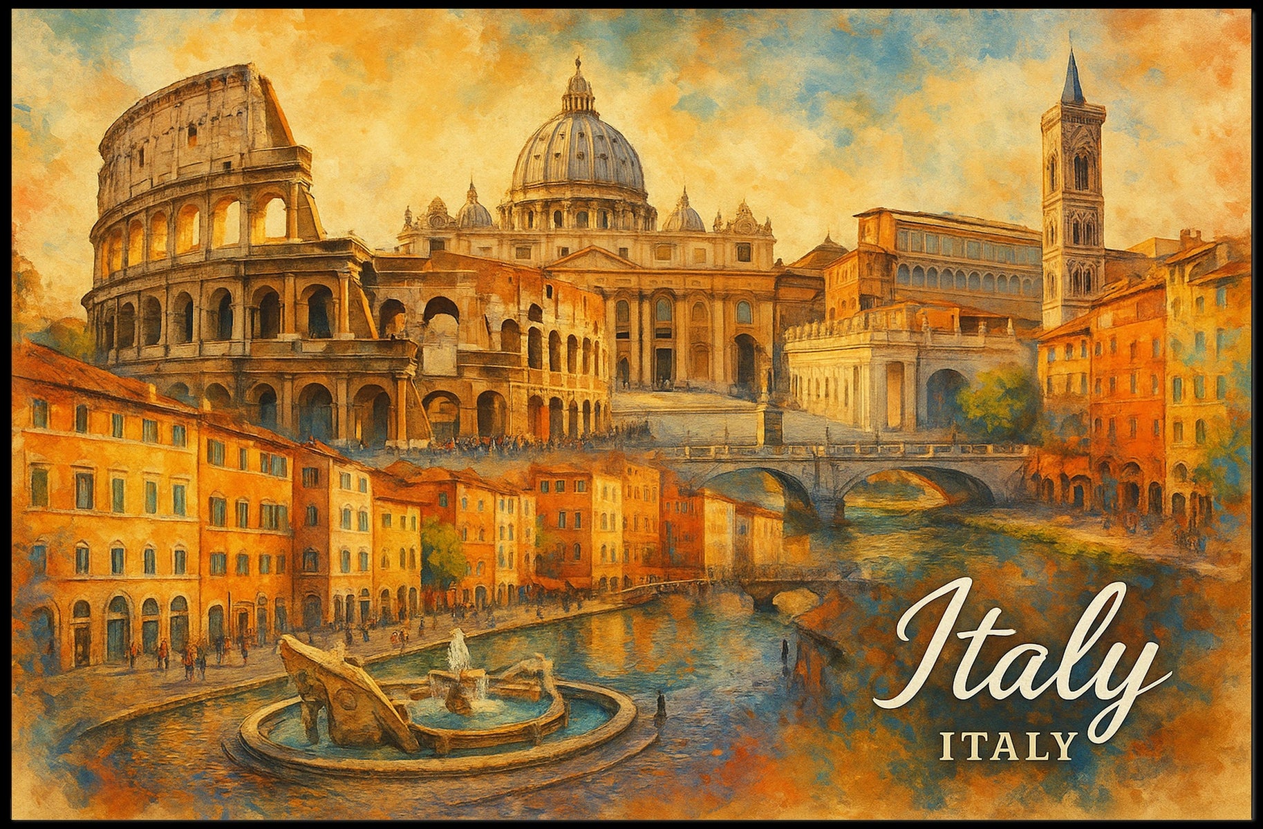 Enchanting Italy Poster