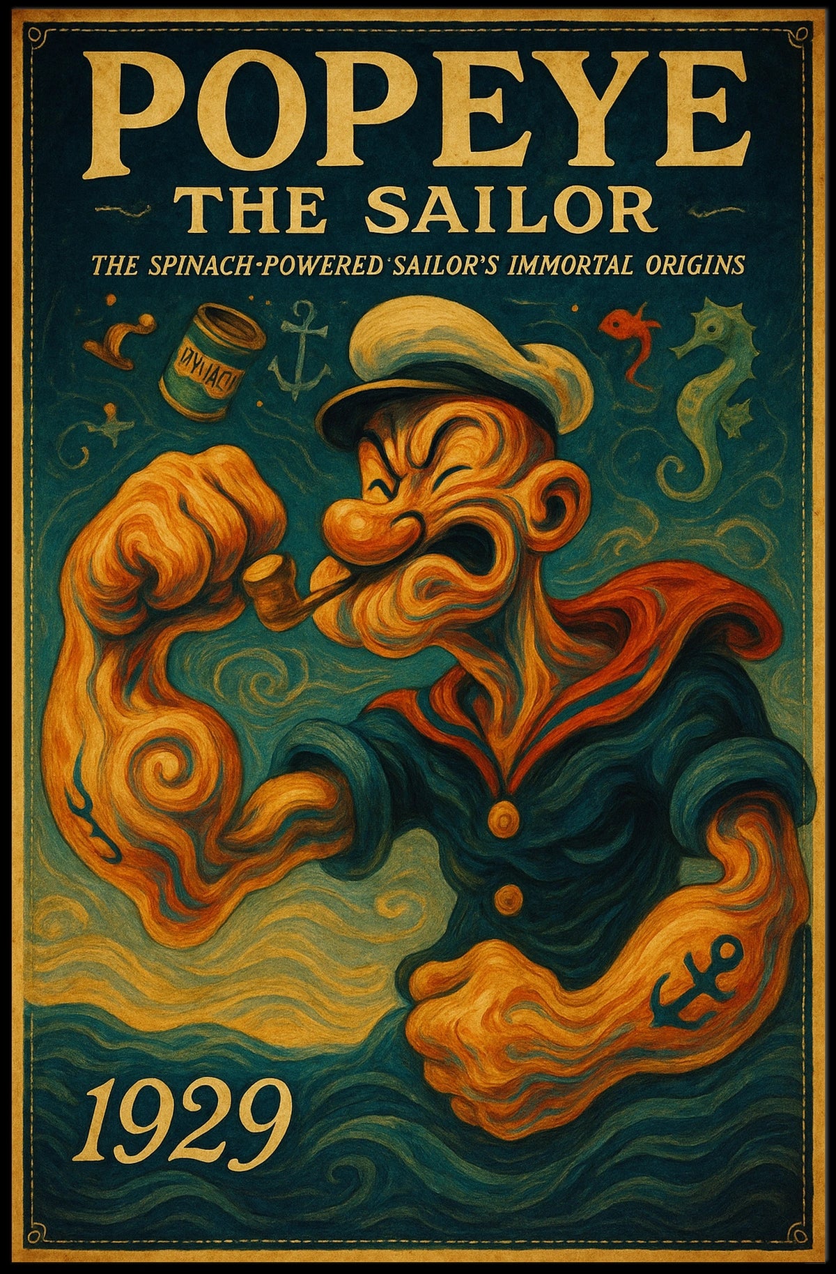 Popeye 1929 Art Poster POP-90