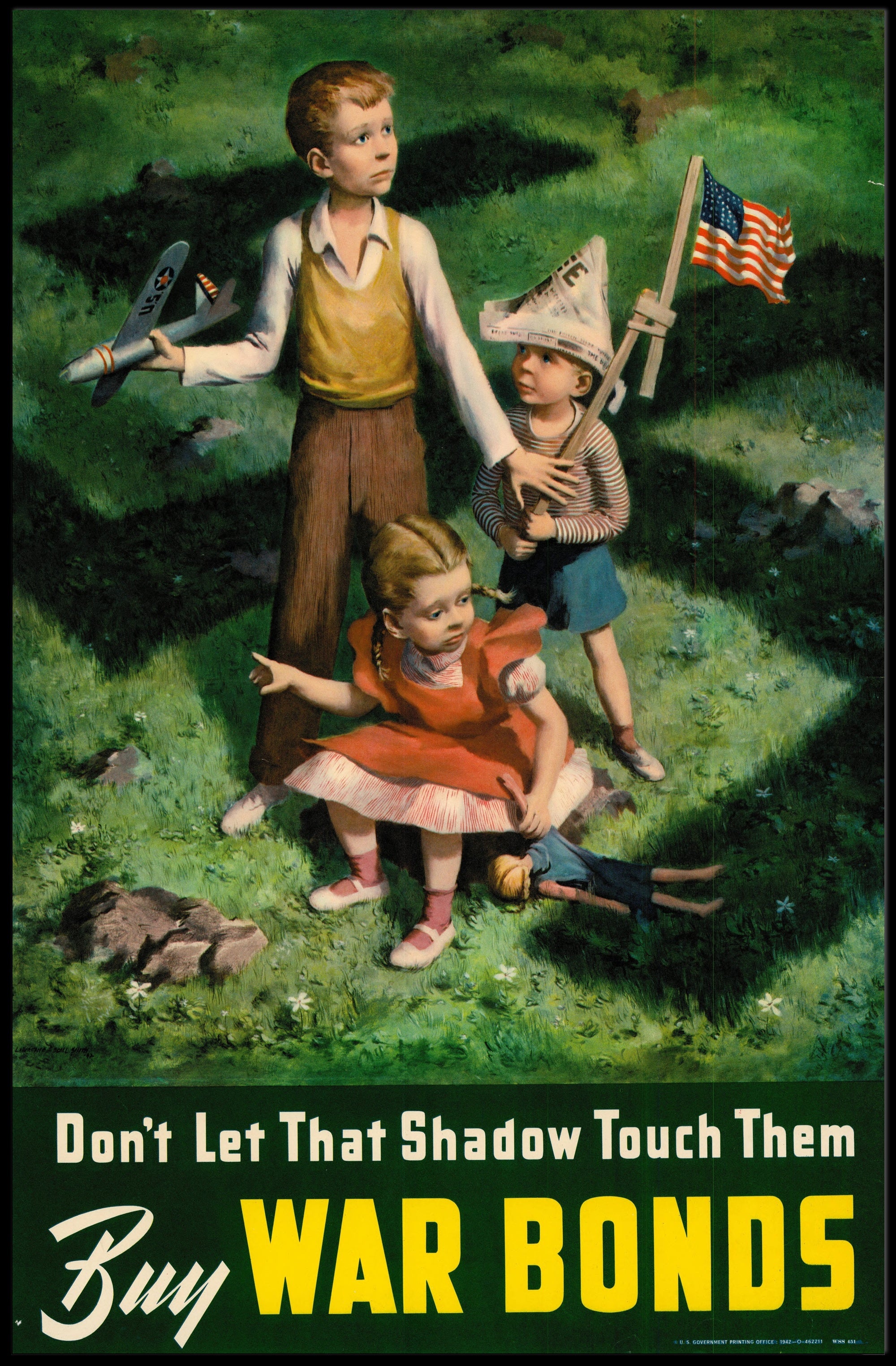 World War II War Bonds Propaganda Poster