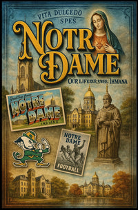 Notre Dame A Legacy Of Faith And Poster