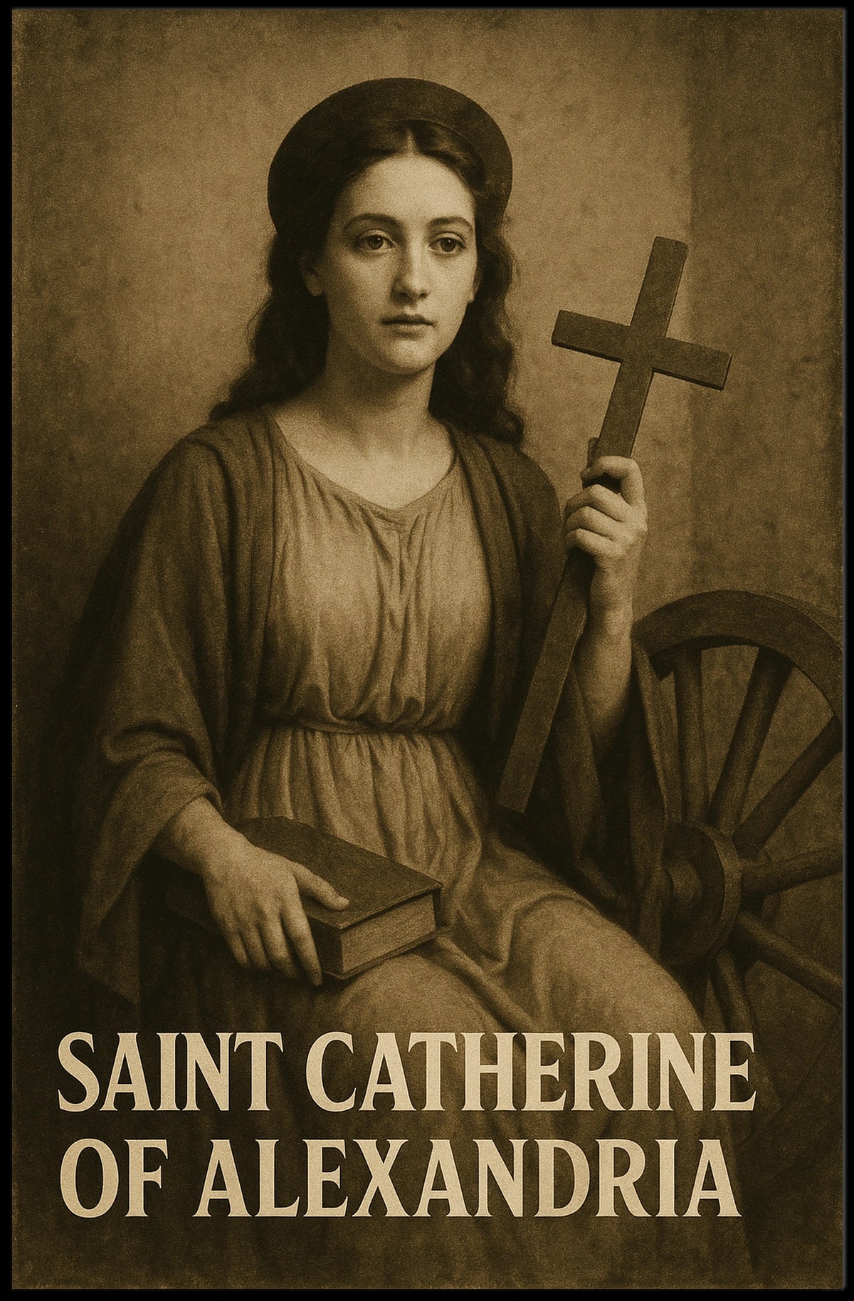 Saint Catherine Of Alexandria Poster
