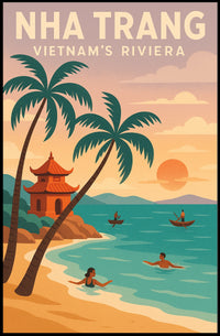 Nha Trang Vietnams Riviera Poster