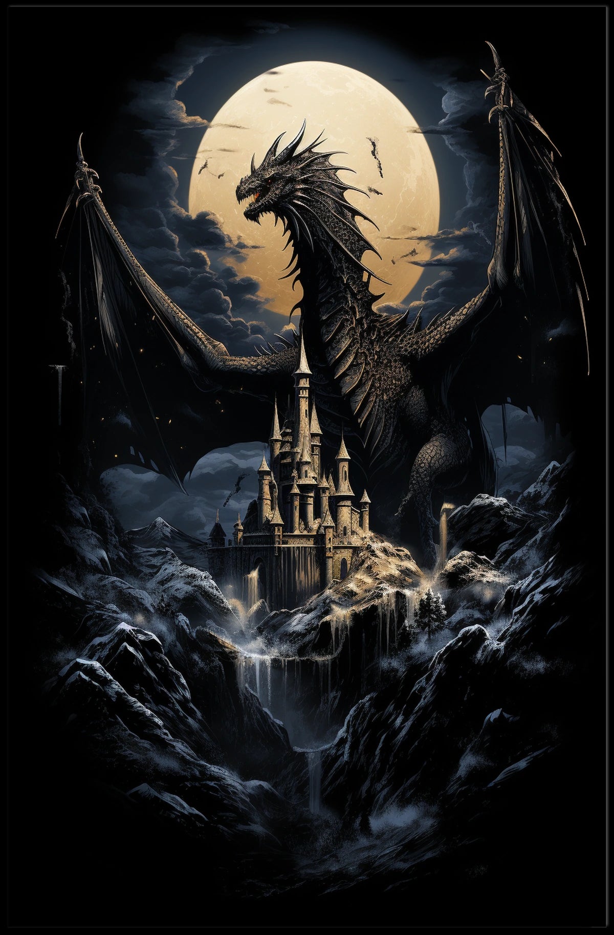 The DragonS Lair Poster