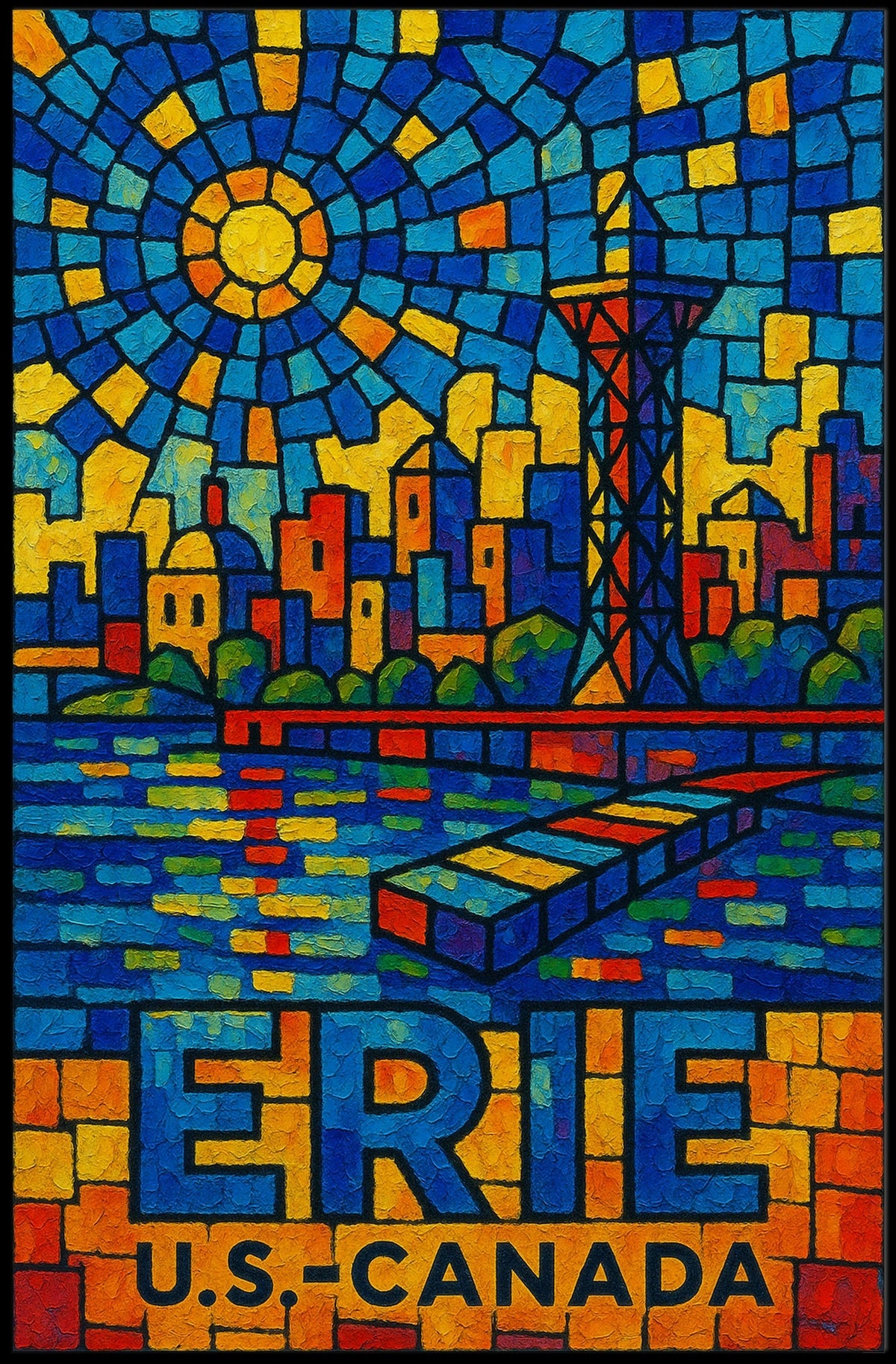 Erie U.S.-Canada Connection Poster