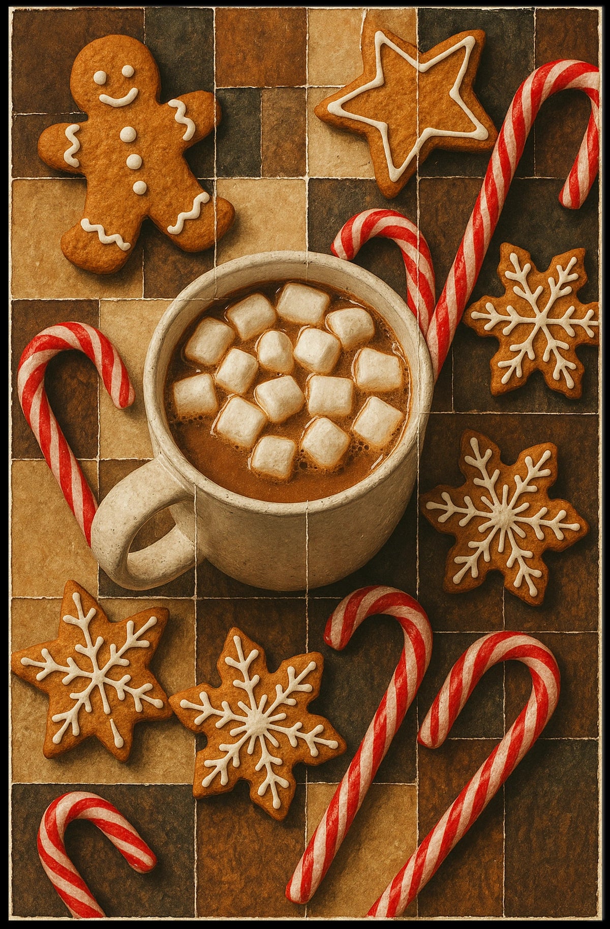 Holiday Treats And Warmth Poster