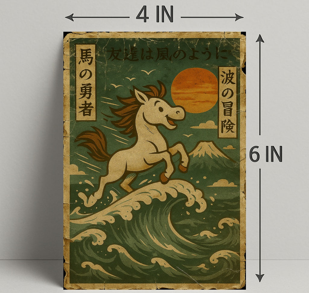 The Adventurous Horse Poster PosterGoat