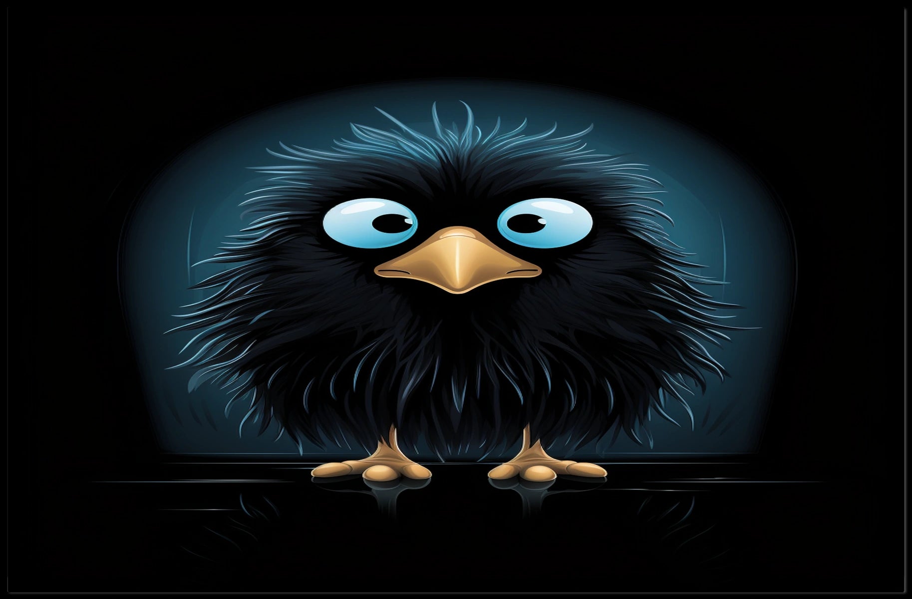 The Curious Bird Poster