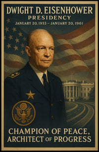 President Eisenhower Champion Poster - Historical or Presidential Poster