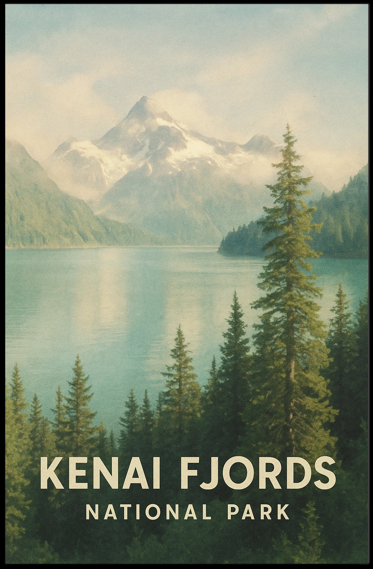 Kenai Fjords National Park Poster