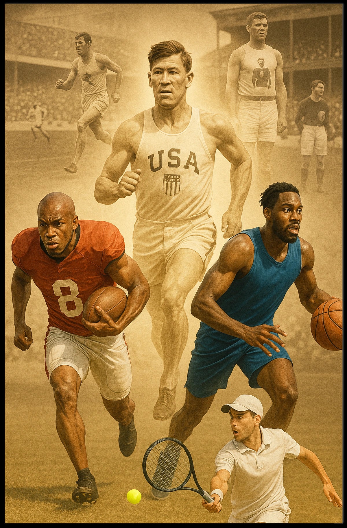Legacy of Champions Jim Thorpe Poster