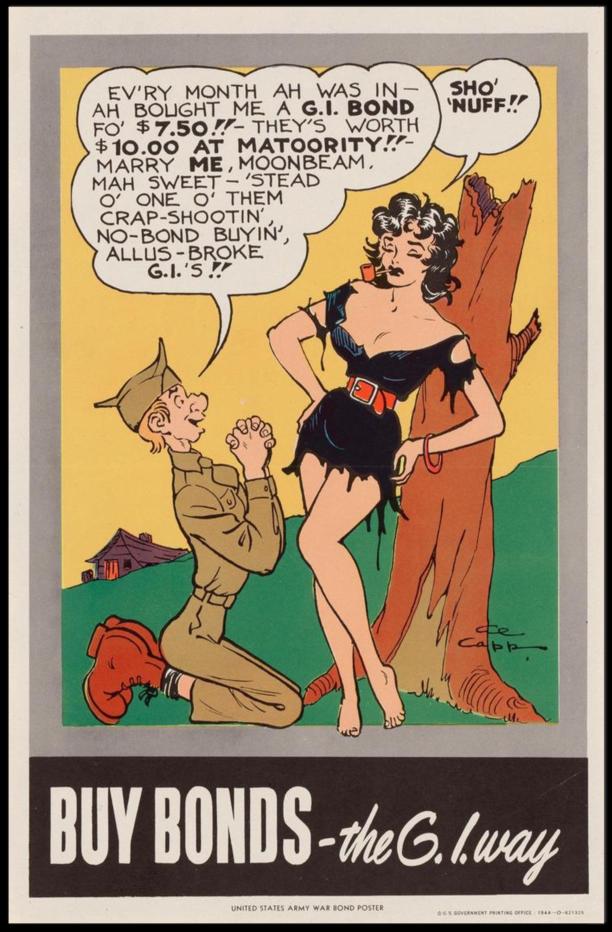 G.I. Bond Proposal Poster PosterGoat