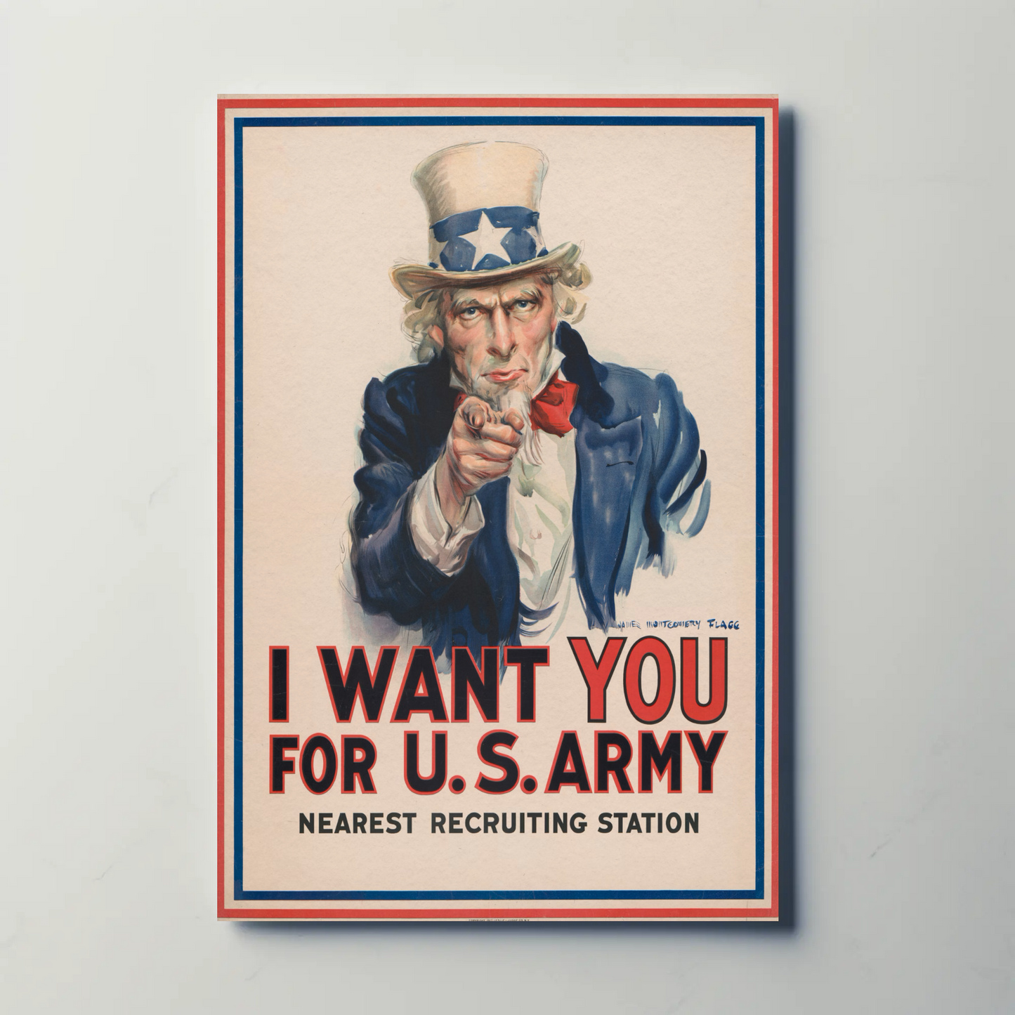 I Want YOU for U.S. Army – World War I Recruiting Poster