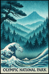 Olympic National Park Poster PosterGoat