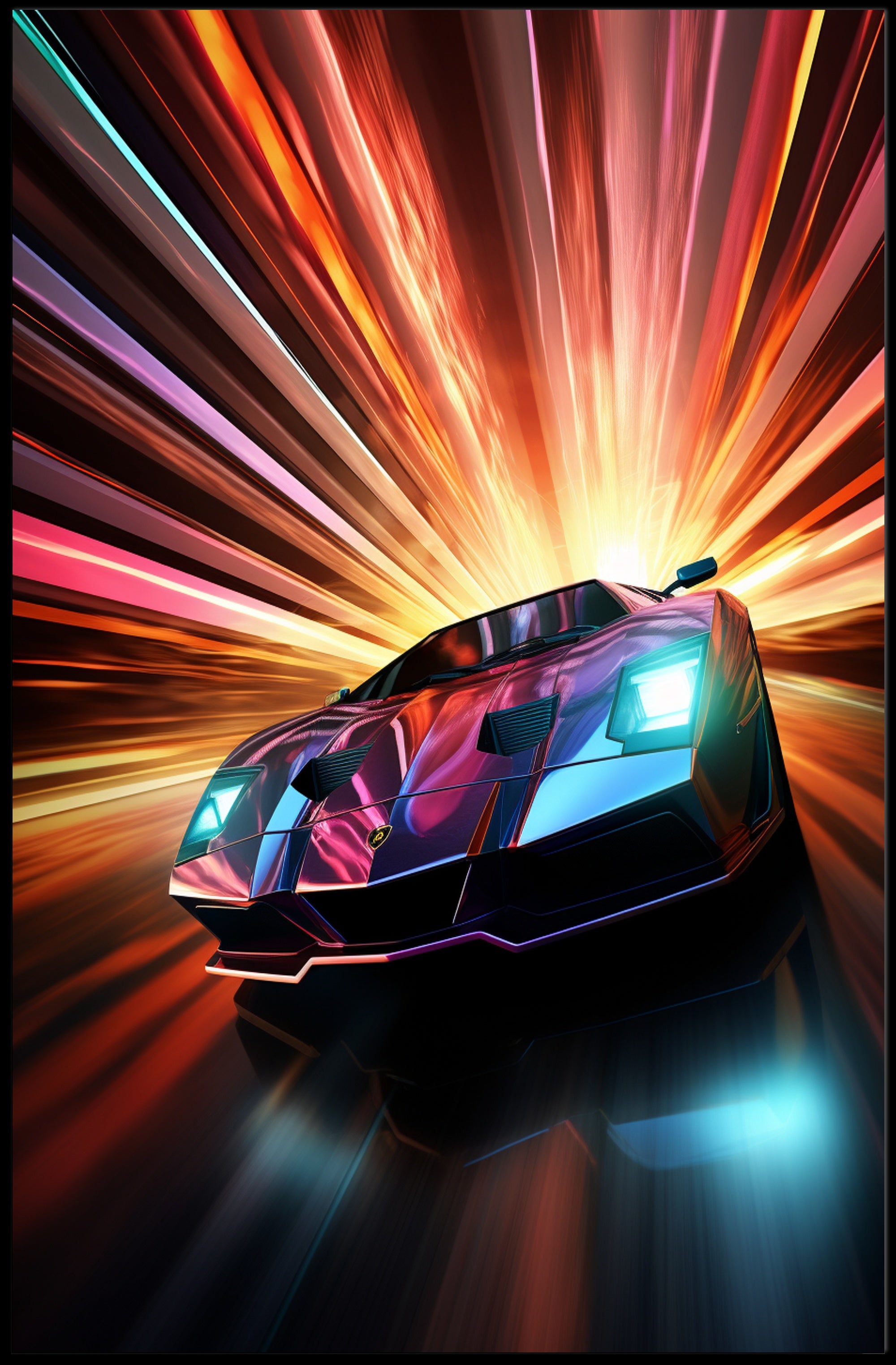 Speed of Light Poster PosterGoat