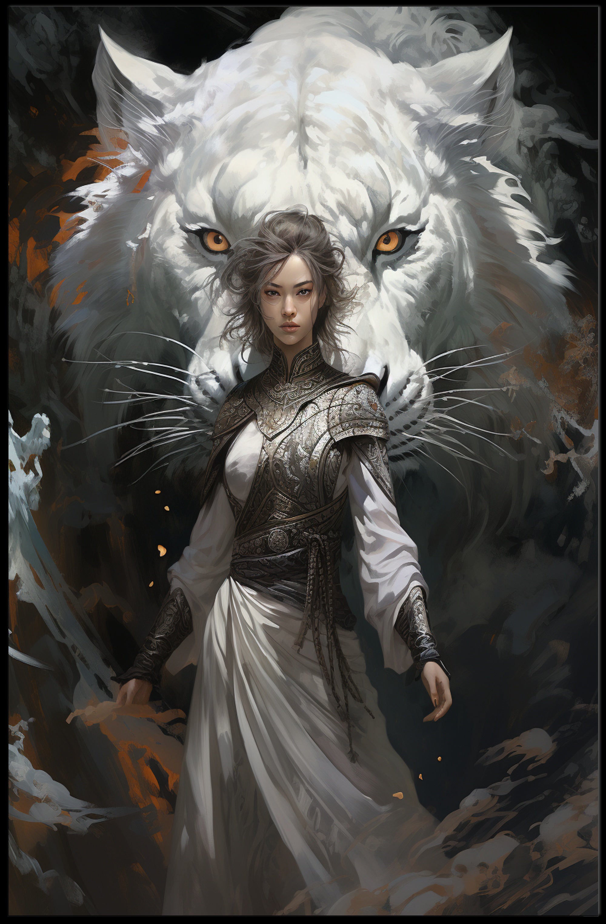 Guardian Of The White Tiger Poster