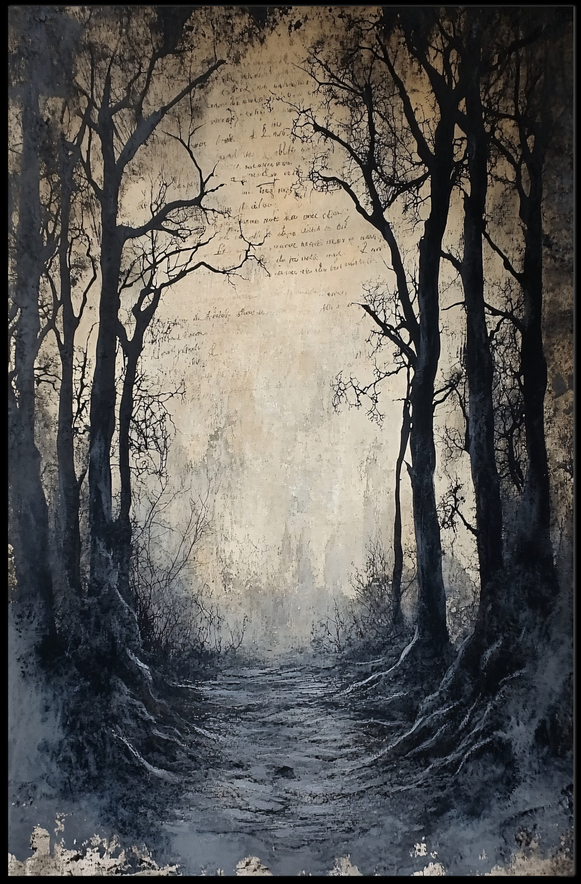 Enchanted Forest Path Poster