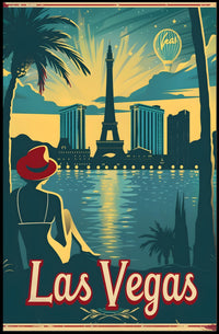 Vintage Las Vegas Poster