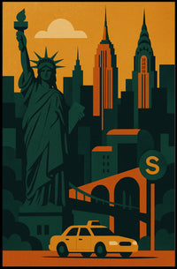 New York City Vibes Poster