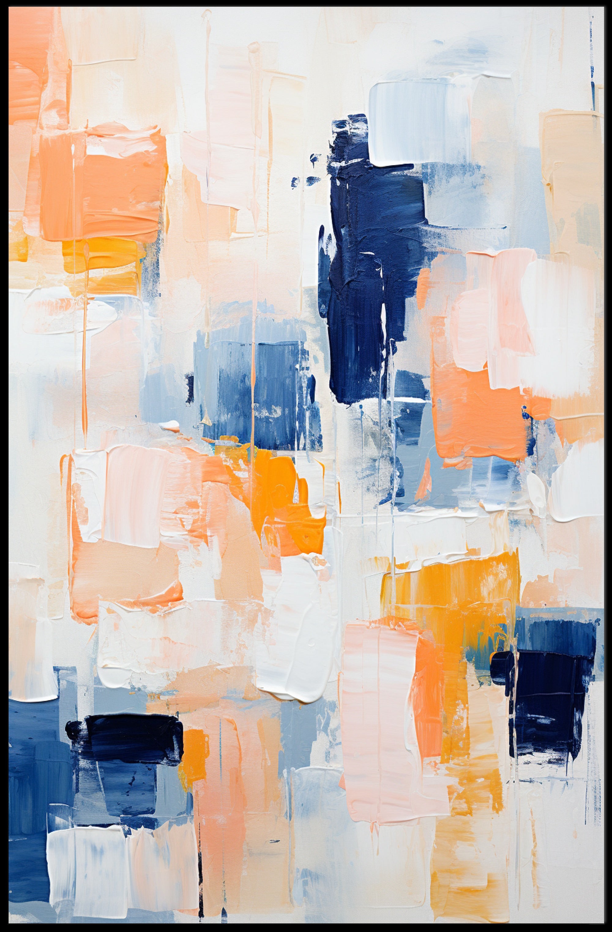 Abstract Harmony Abstract Poster