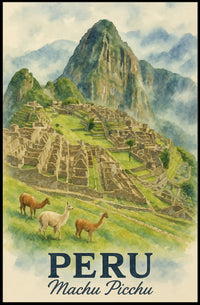 Machu Picchu Peru Poster