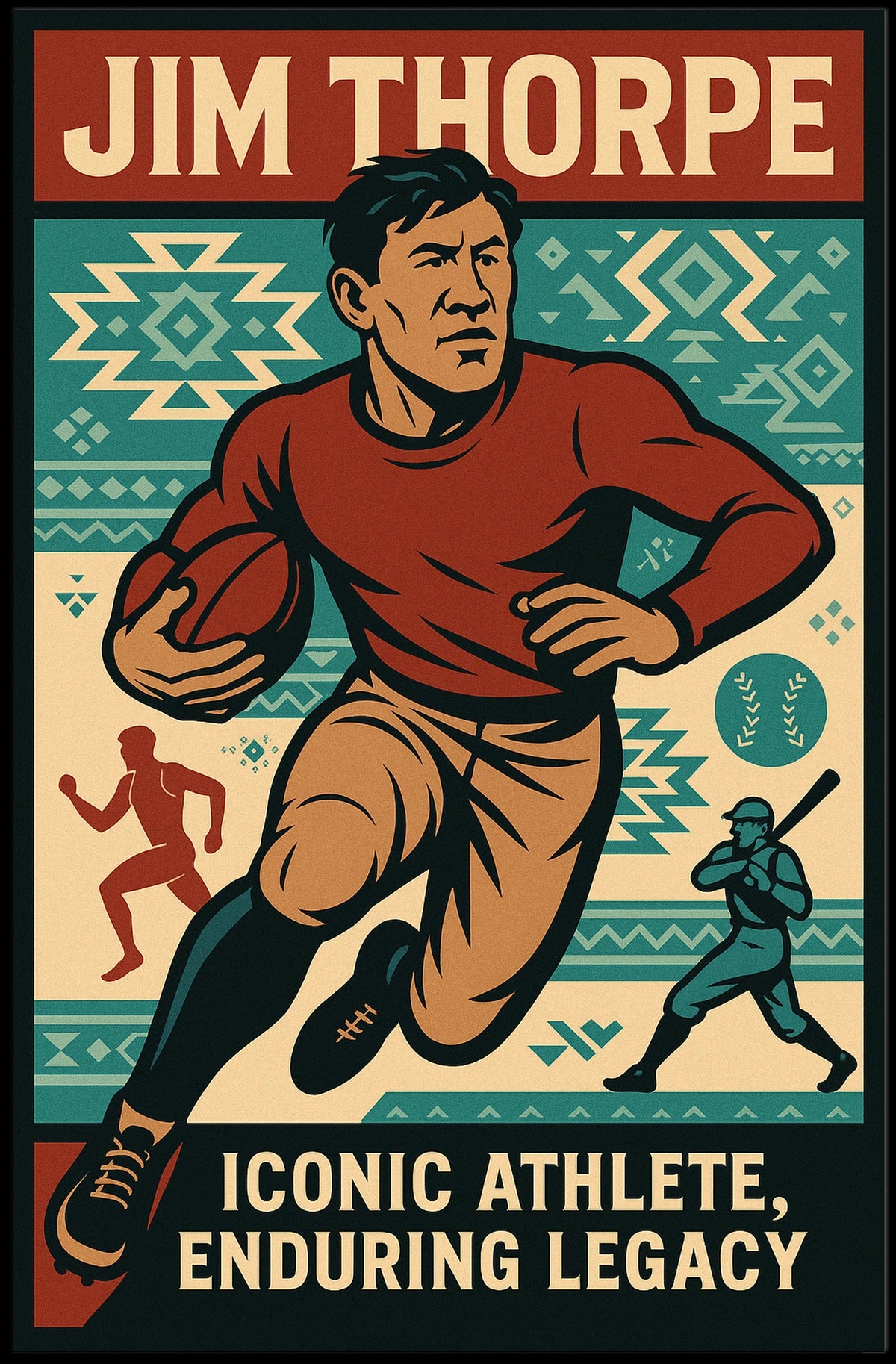 Celebrating Jim Thorpe Poster