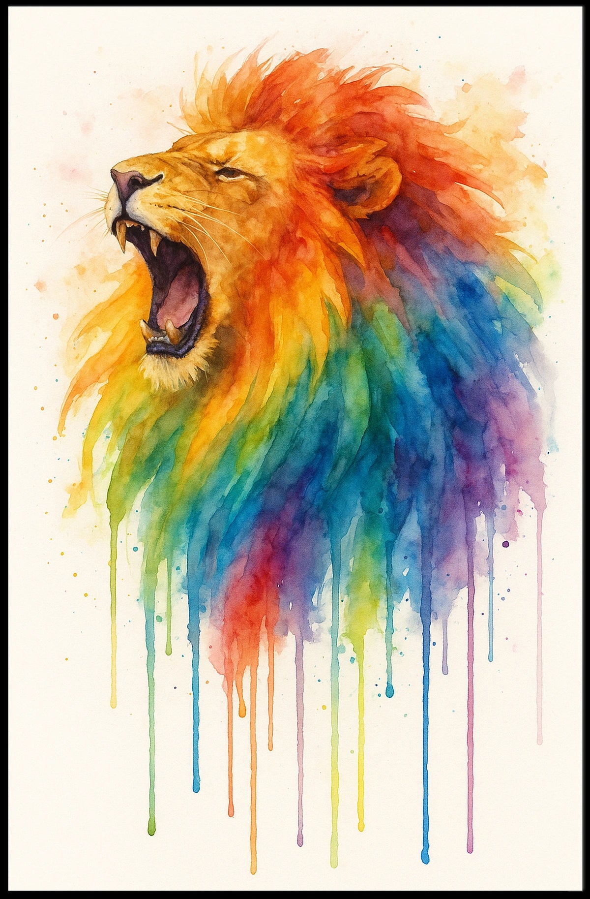 Roaring Spectrum Poster