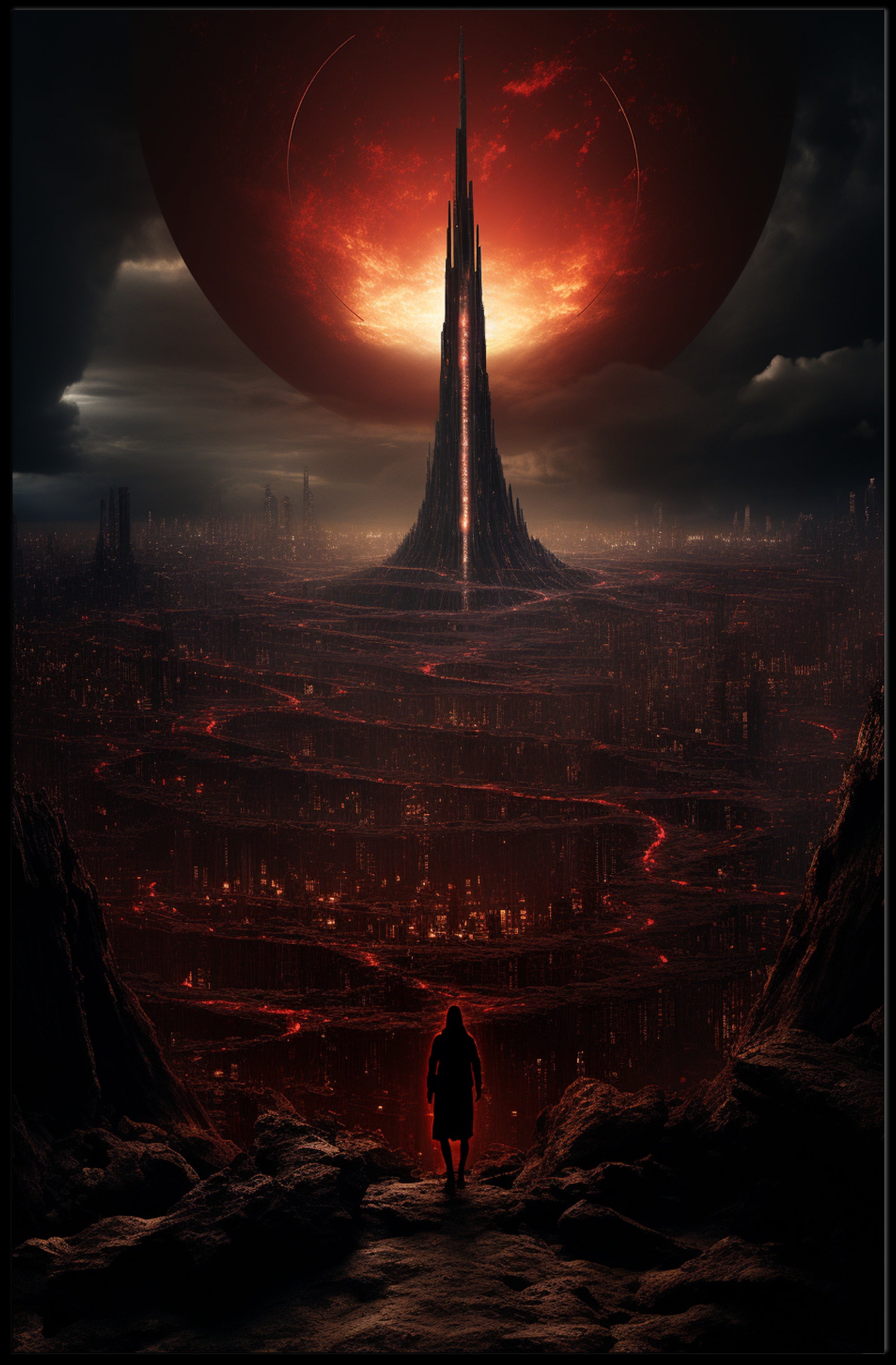 The Tower Of Dystopia Poster