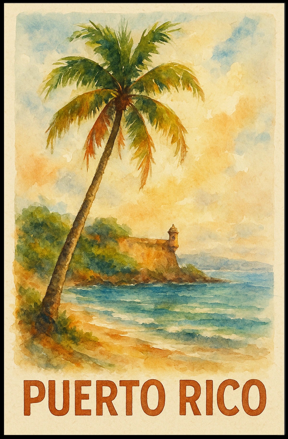 Puerto Rico Scenic Poster