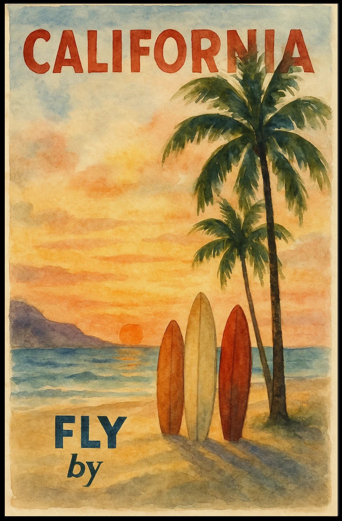 California Dreaming Poster