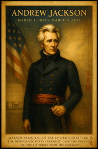 Andrew Jackson 7th President Poster