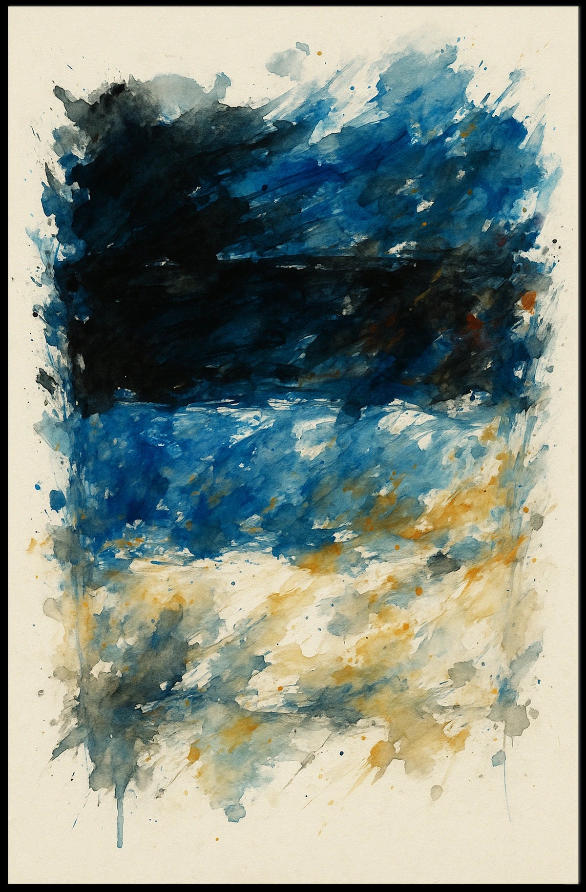 Abstract Expression Abstract Poster