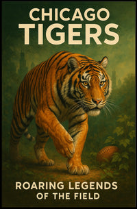 Chicago Tigers Roaring Legends Poster
