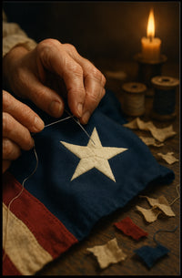 Crafting the Stars and Stripes Poster