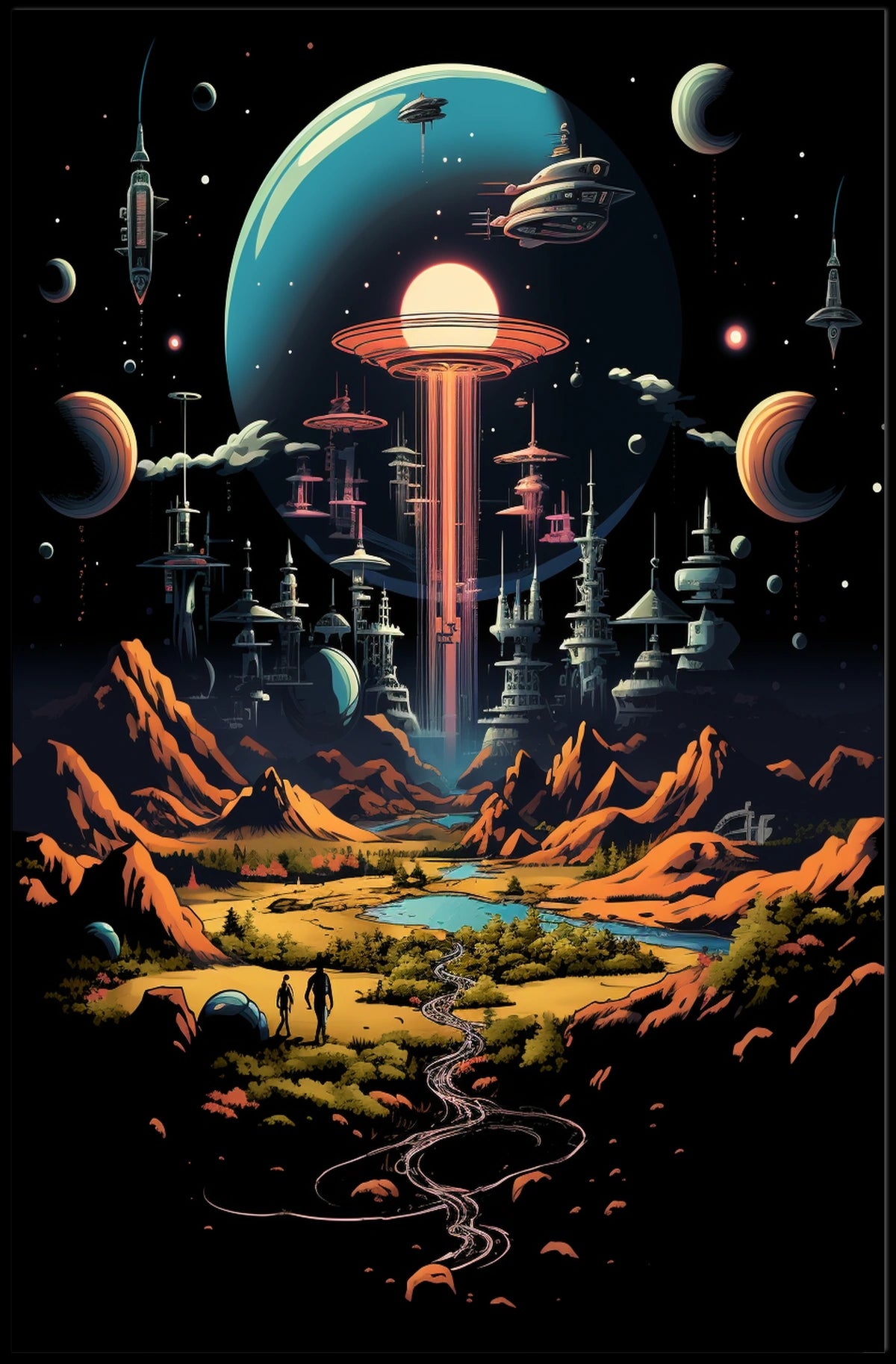 Cosmic Frontier Poster